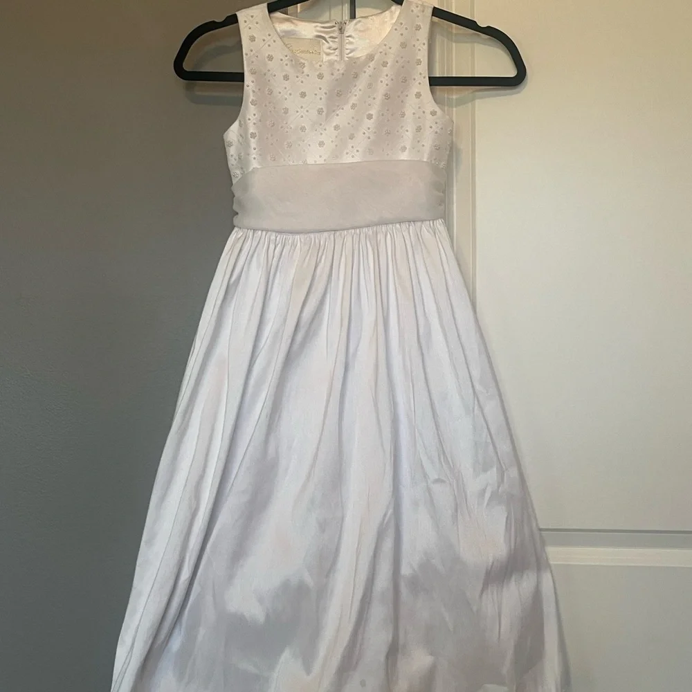 Cinderella Elegant White‎ Kids Formal Dress